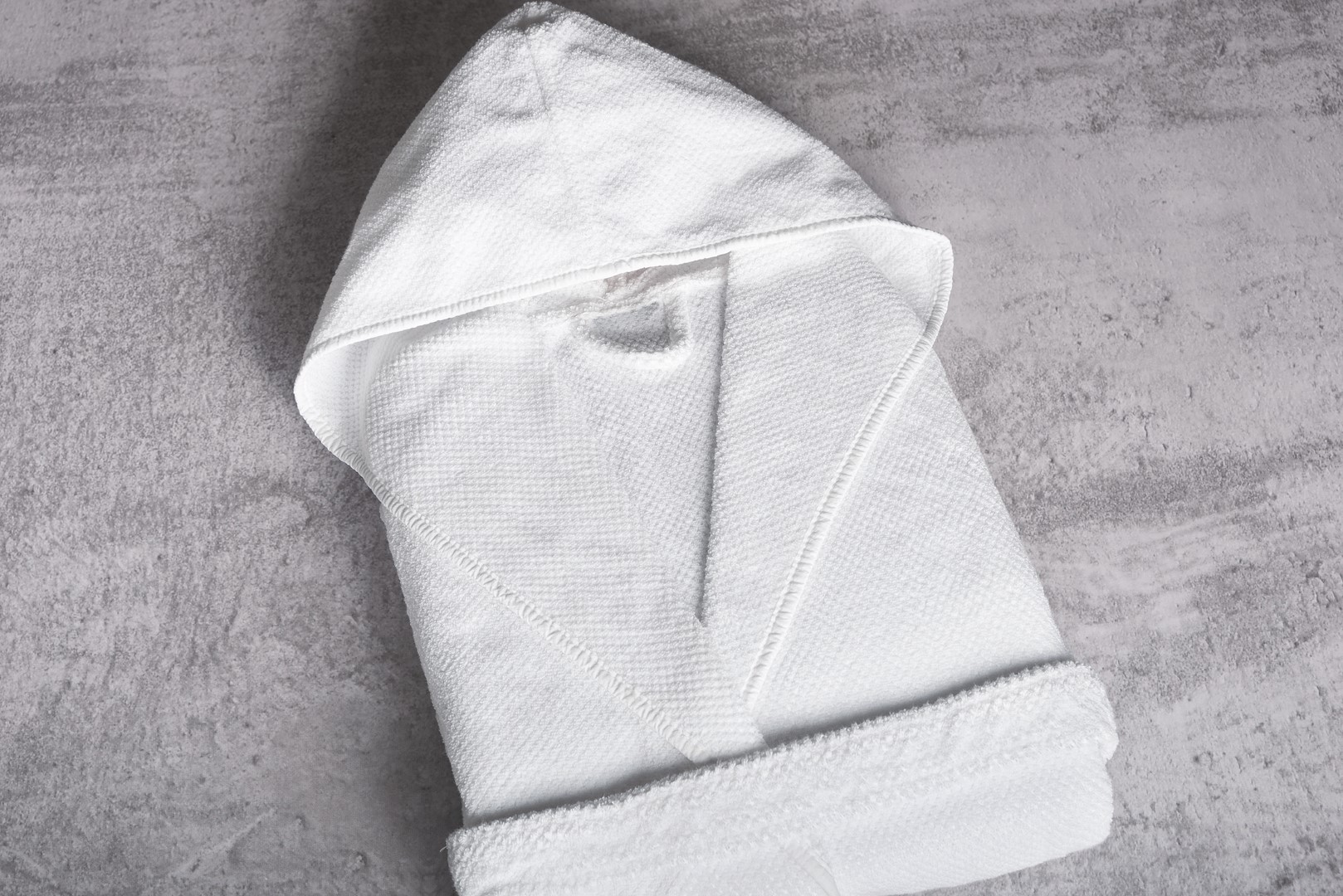 Bad & Morgonrock Bee Waffle Hooded Miljö