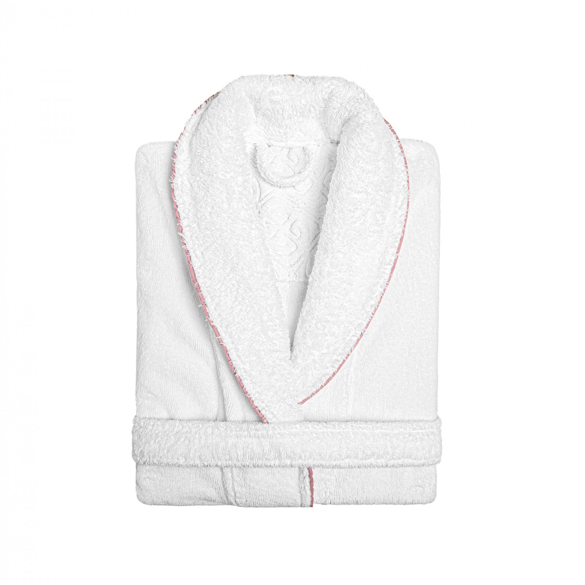 Bad och Morgonrock Portobello Vit:Blush