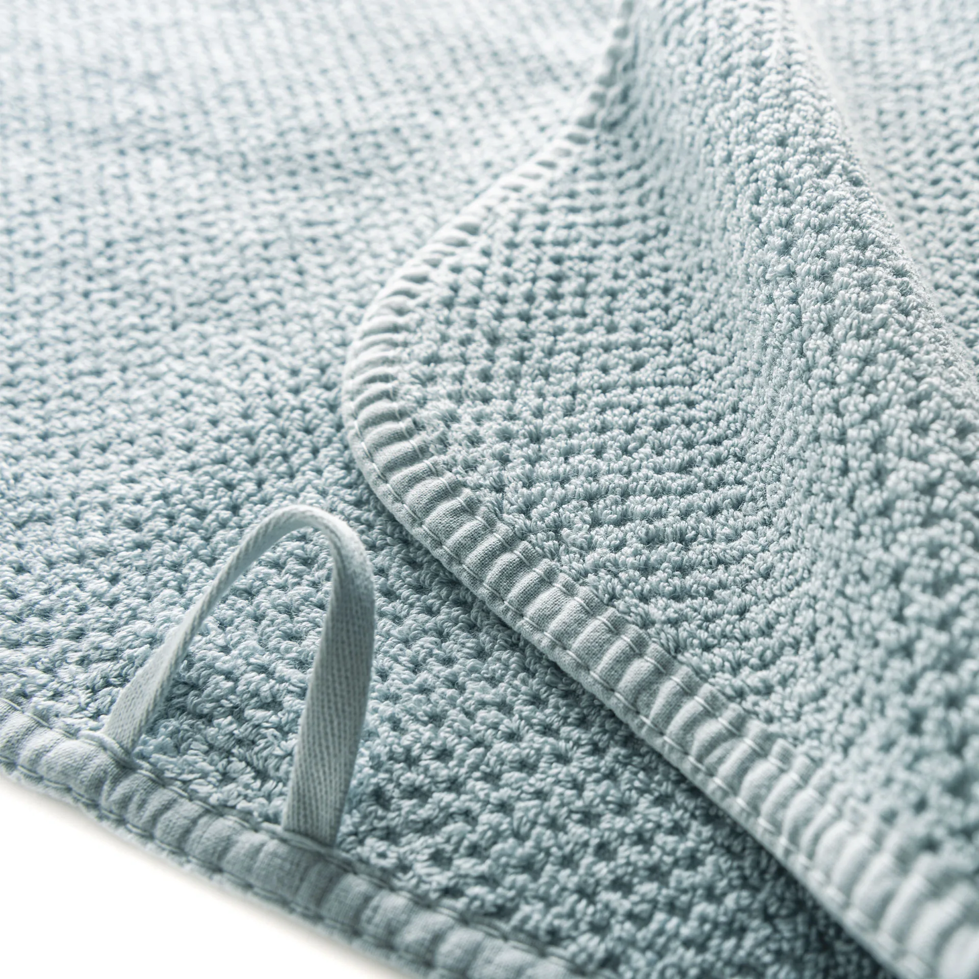 Handdukar Bee Waffle Sea Mist