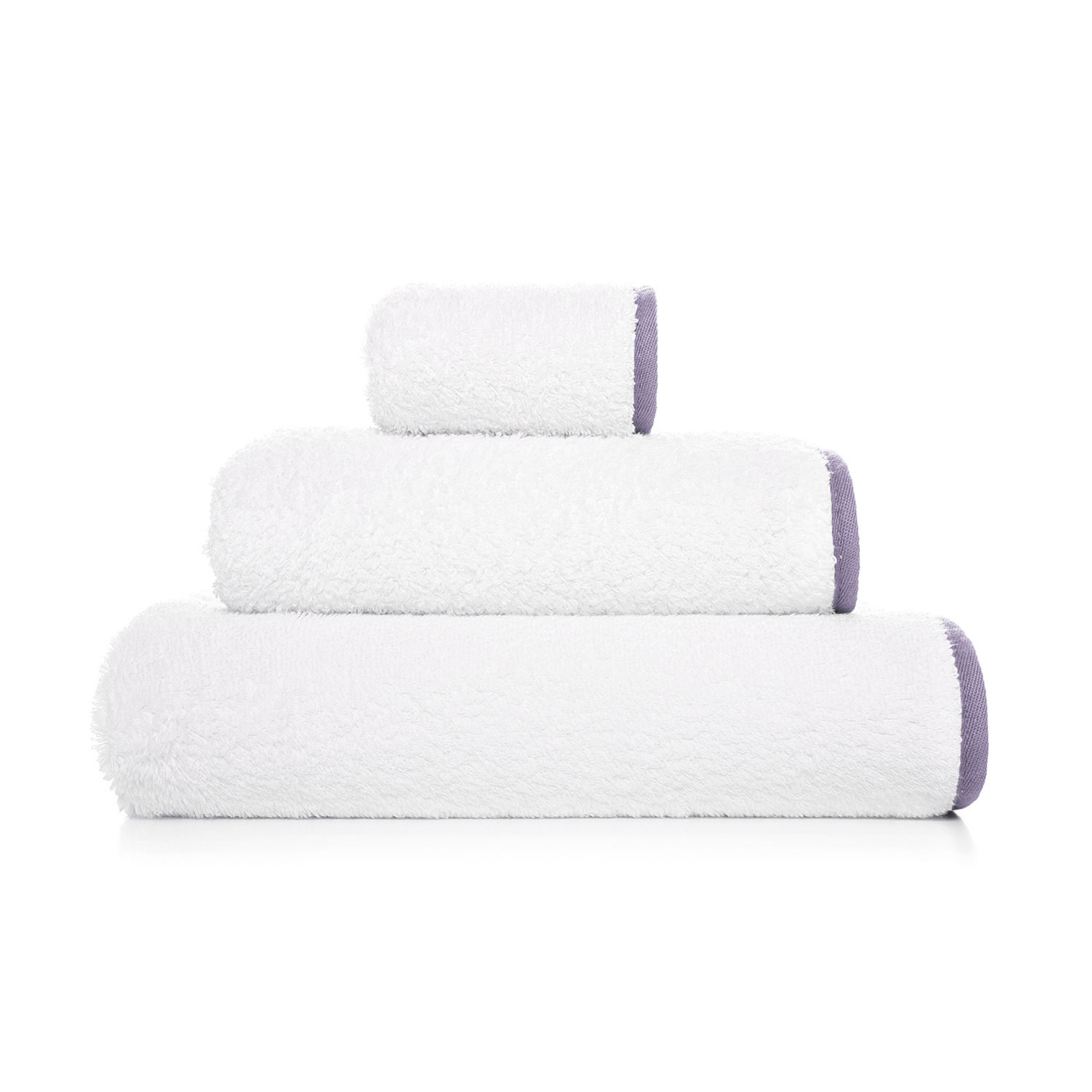 Handdukar Portobello Vit:Lavander
