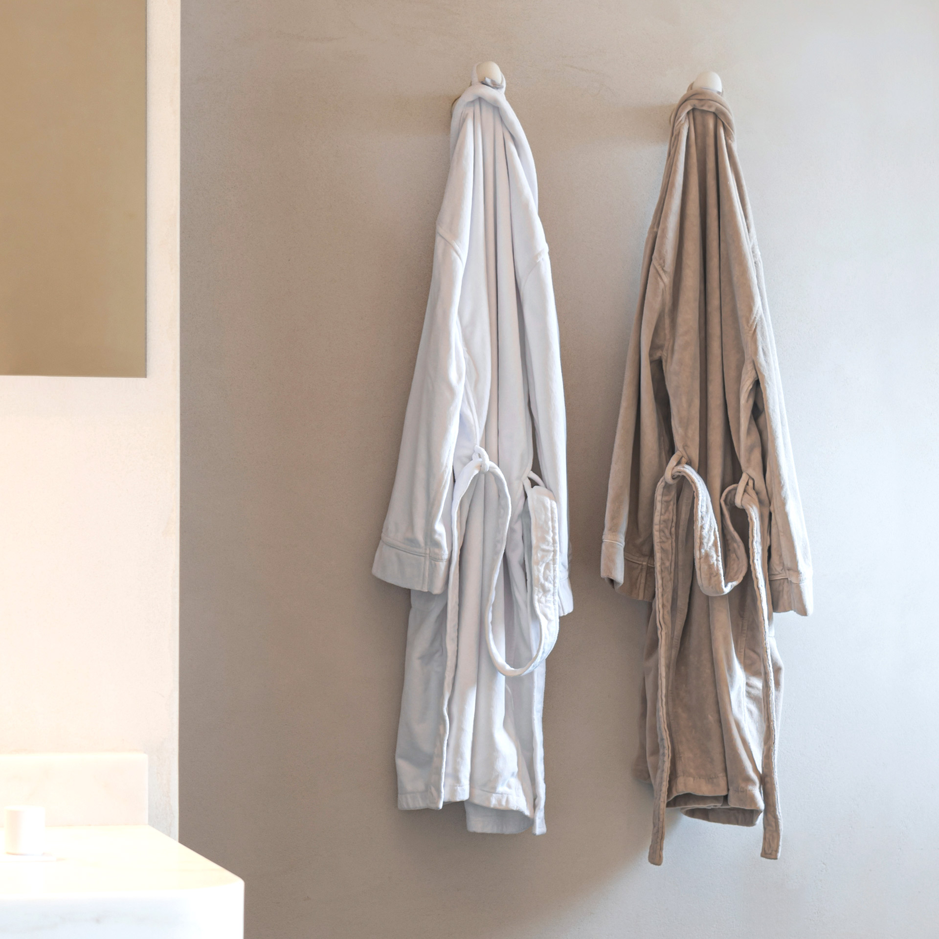 Bad och Morgonrock Cool Miljö