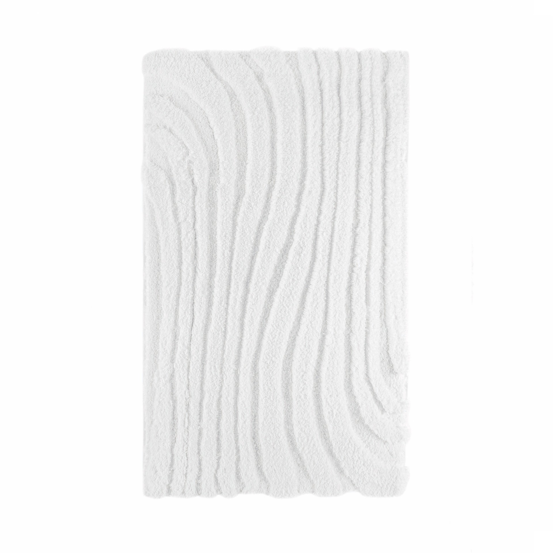 Badrumsmatta Linea Vit