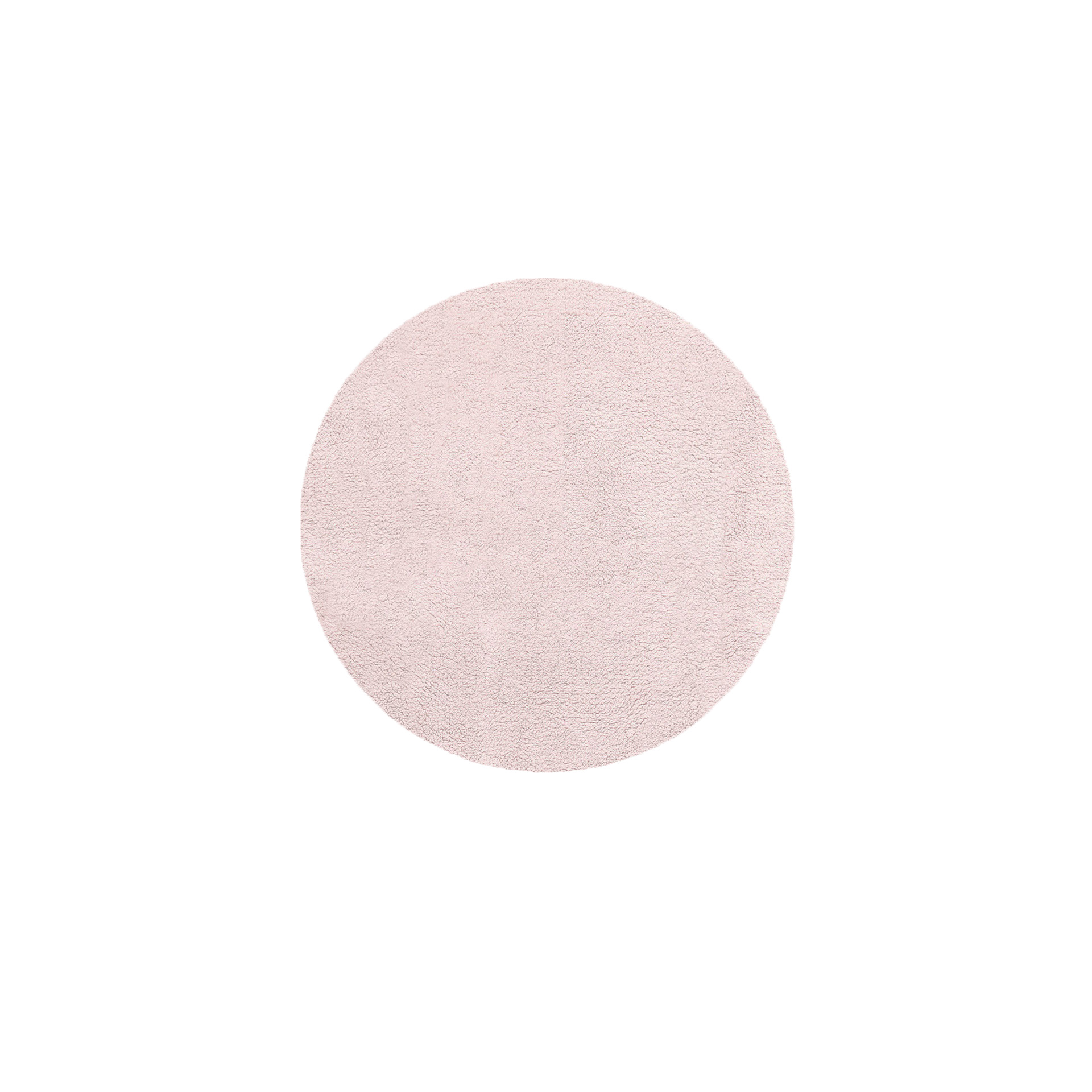 Egoist Plain Badrumsmatta Pink Pearl Rund