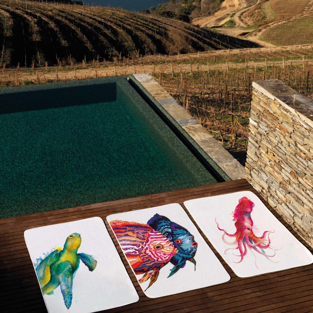 Turtle Strand & Badhandduk Miljö